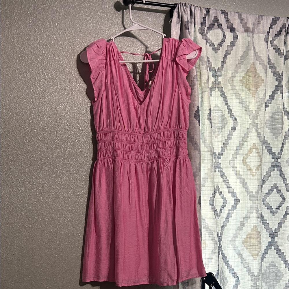 Blu Pepper Pink Mini Dress